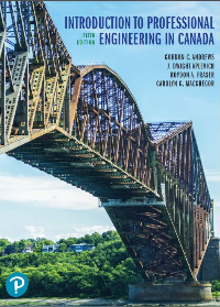 (eBook PDF)Introduction to Professional Engineering in Canada, Fifth Canadian Edition. by Andrews, Gordon C.