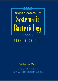 (eBook PDF) Bergey's Manual of Systematic Bacteriology: Volume Two part A