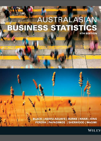 Test Bank for Australasian Business Statistics 4th Edition