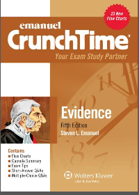 (eBook PDF) Crunchtime: Evidence Fifth Edition