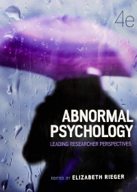 (eBook PDF)Abnormal Psychology: Leading Researcher Perspectives 4e