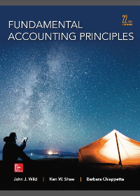 (Test Bank)Fundamental Accounting Principles  22nd Edition by John J Wild, Ken Shaw, Barbara Chiappetta