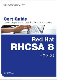 (eBook PDF)Red Hat RHCSA 8 Cert Guide: EX200 by Sander van Vugt