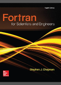 (eBook PDF) Fortran for Scientists and Engineers 4th Edition