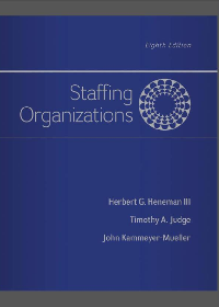 Test Bank for Staffing Organizations 8th Edition