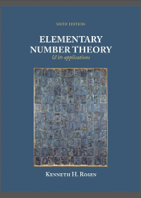 (eBook PDF) Elementary Number Theory and Its Application 6th Edition