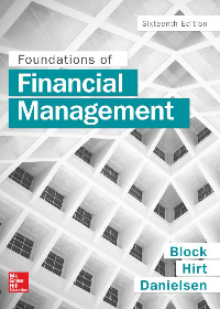 (eBook PDF)Foundations of financial management by Block, Stanley B.; Danielsen, Bartley R.; Hirt, Geoffrey A.