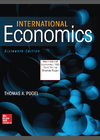 International Economics 16th Edition by Thomas Pugel