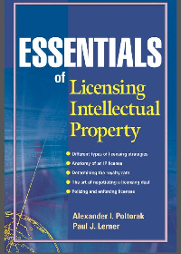 (eBook PDF) Essentials of Licensing Intellectual Property