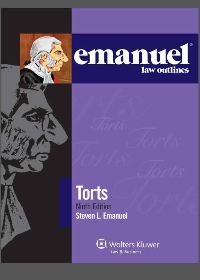 (eBook PDF) Emanuel Law Outlines Torts 9th Edition