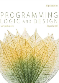 (eBook PDF)Programming Logic and Design, Comprehensive by Joyce Farrell