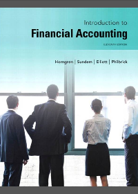 Introduction to Financial Accounting 11th Edition