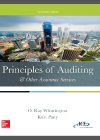 (eBook PDF) Principles of Auditing & Other Assurance Services 20th Edition