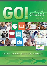 (eBook PDF) GO! with Office 2016 Volume 1