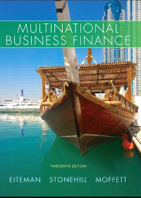 Test Bank for Multinational Business Finance 13th Edition by David K. Eiteman