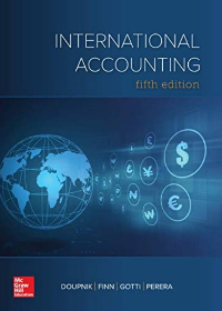 Test Bank for International Accounting 5th Edition