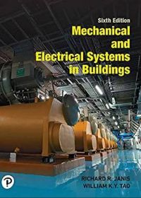 Test Bank for Mechanical & Electrical Systems in Buildings 6th Edition by Richard R. Janis,William K. Y. Tao