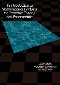 (eBook PDF) An Introduction to Mathematical Analysis for Economic Theory and Econometrics