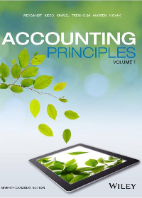 (Test Bank)Accounting Principles Volume 1, 7th Canadian Edition by Jerry J. Weygandt , Paul D. Kimmel , Barbara Trenholm , Valerie Warren , Lori Novak , Donald E. Kieso  Wiley; 7 edition (Dec 1 2015)