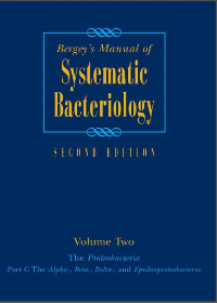 (eBook PDF) Bergey's Manual of Systematic Bacteriology: Volume Two (Part C)