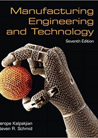 (eBook PDF)Manufacturing Engineering & Technology by Serope Kalpakjian  , Steven Schmid 