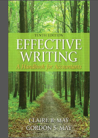 (eBook PDF) Effective Writing: A Handbook for Accountants 10th Edition