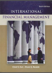Test Bank for International Financial Management 6th Edition