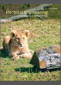 Solution manual for Electrical Engineering: Principles and Applications 6th Edition