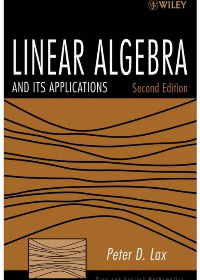 Linear Algebra and Its Applications 2nd Edition
