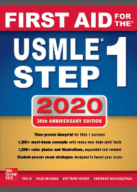 (eBook PDF)First Aid for the USMLE Step 1 2020, 30th Anniversary Edition by Tao Le, Vikas Bhushan