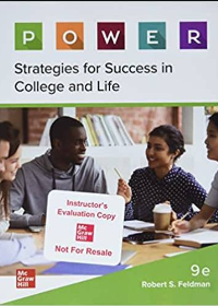 (eBook PDF)Strategies for Success in College and Life 9TH EDITION  by Robert Feldman 