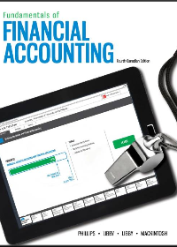 Test Bank for Fundamentals of Financial Accounting, 4th Canadian  by Fred Phillips,Robert Lib,Patricia Lib