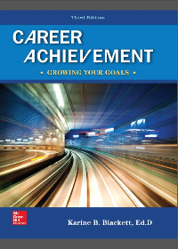(eBook PDF)Career Achievement: Growing Your Goals 3rd Edition by Blackett, Karine B