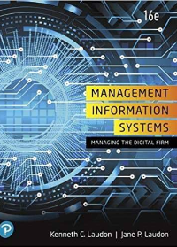 (eBook PDF)Management Information Systems: Managing the Digital Firm 16th Edition by Kenneth Laudon , Jane Laudon