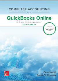 (eBook PDF)Computer Accounting with QuickBooks Online: A Cloud Based Approach by Carol Yacht, Susan Crosson Ms