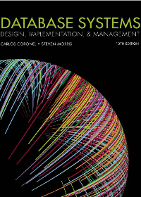 (ISM)Database Systems: Design, Implementation, and Management by Carlos M. Coronel
