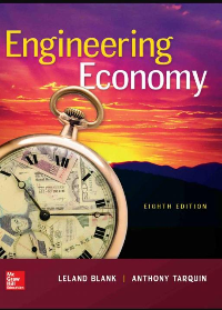 (eBook PDF)Engineering Economy 8th Editon  by Leland Blank, Anthony Tarquin