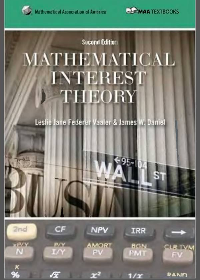 Solution manual for Mathematical Interest Theory 2th Edition by Leslie Jane Federer Vaaler