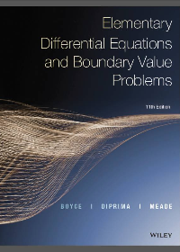 (eBook PDF) Elementary Differential Equations and Boundary Value Problems 11th Edition