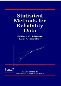 (eBook PDF) Statistical Methods for Reliability Data 1st Edition