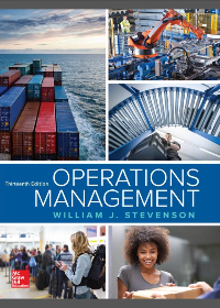 (eBook PDF) Operations Management 13th Edition by William J Stevenson