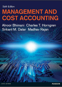 (eBook PDF)MANAGEMENT AND COST ACCOUNTING by Alnoor Bhimani, Charles T. Horngren, Srikant M. Datar, Madhav Rajan