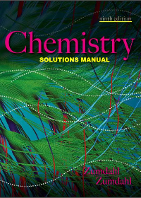 Solution manual for Chemistry 9th Edition