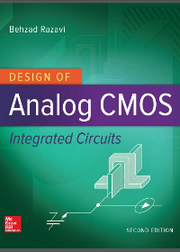 (eBook PDF)Design of Analog CMOS Integrated Circuits 2nd Edition by Behzad Razavi