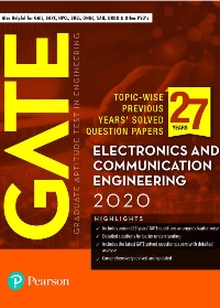 (eBook PDF)GATE 2020 Electronics and Communication Engineering Previous Years Solved Question Papers by Trishna Knowledge Systems
