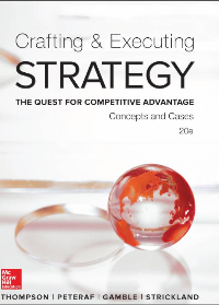 (eBook PDF) Crafting and Executing Strategy Concepts and Cases 20th Edition