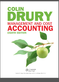 Management and Cost Accounting 8th by DRURY