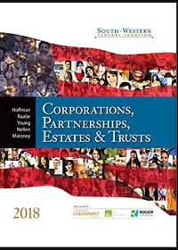 Solution manual for South-Western Federal Taxation 2018: Corporations, Partnerships, Estates and Trusts 2018 41th Edition