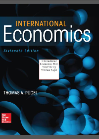 Test Bank for International Economics 16th Edition by Thomas Pugel