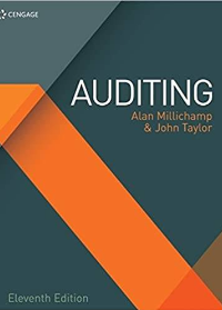 (eBook PDF)Auditing 11th Edition  by Alan Millichamp , John Taylor  Cengage Learning EMEA; 11th edition edition (4 Jan. 2018)